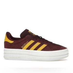 Adidas Gazelle Bold 'Shadow Red Gold'